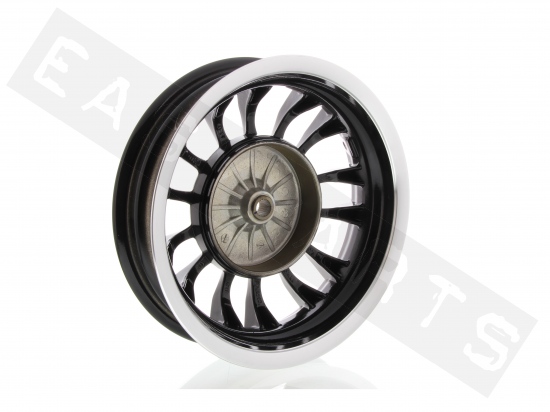 Piaggio Rear Rim Sprint Black / Silver (EVPT000NL3)